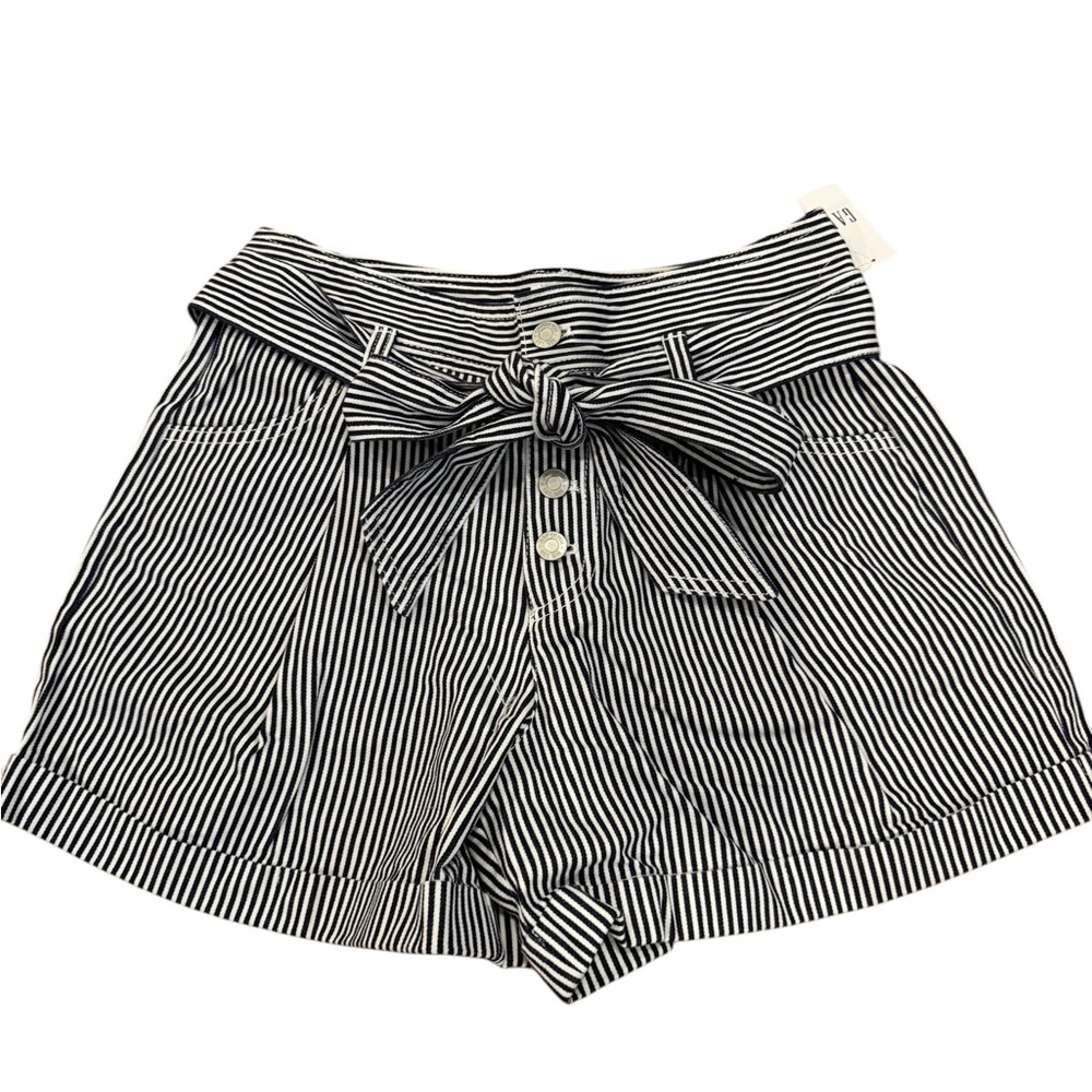 Striped Navy Women's Shorts, GAP, sz 4